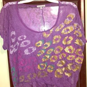 Cheetah print Blouse